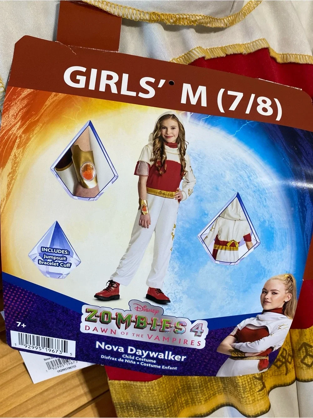 Disney Girl’s Zombie 4 Nova Daywalker Halloween costume 2-piece